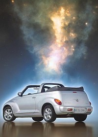 オープンカーで宇宙体験！